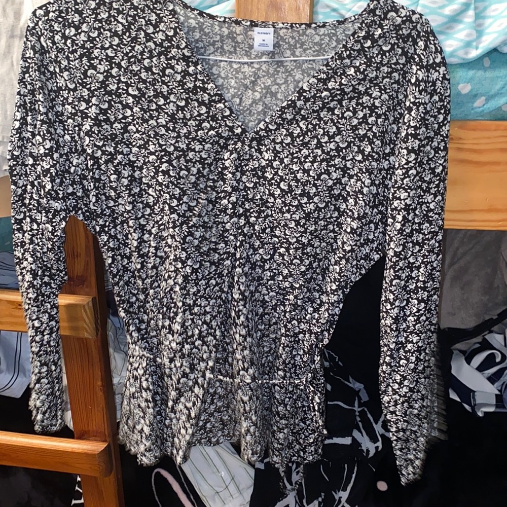 Flower print top
